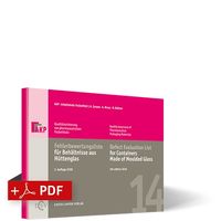 Buch Cover Fehlerbewertungsliste für Behältnisse aus Hüttenglas | Bundle (Buch + PDF)