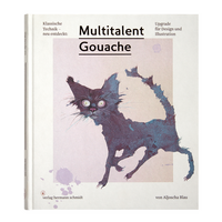 Buch Cover Multitalent Gouache