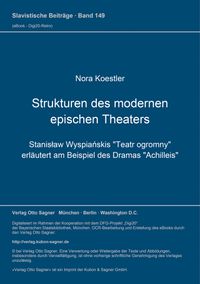 Buch Cover Strukturen des modernen epischen Theaters