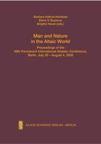 Buch Cover Man and Nature in the Altaic World.