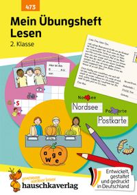Buch Cover Mein Übungsheft Lesen 2. Klasse