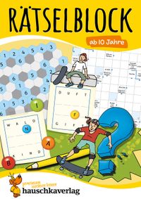Buch Cover Rätselblock ab 10 Jahre - Band 1