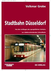 Buch Cover Stadtbahn Düsseldorf
