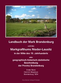 Buch Cover Landbuch der Mark Brandenburg und des Markgrafthums Nieder-Lausitz, Zweiter Band; Land Book of the Margraviate of Brandenburg and the Margraviate of Lower Lusatia, Volume two