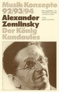 Buch Cover Alexander Zemlinsky