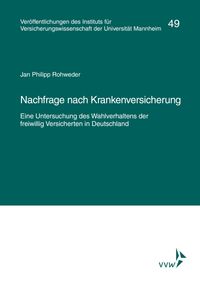 Buch Cover Nachfrage nach Krankenversicherung