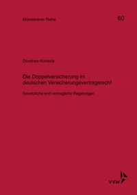 Buch Cover Die Doppelversicherung im deutschen Versicherungsvertragsrecht