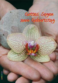 Buch Cover Gottes Segen zum Geburtstag Verteilheft