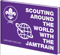 Buch Cover Scouting around the World with the Jamtrain