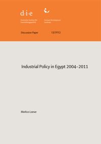 Buch Cover Industrial policy in Egypt 2004–2011