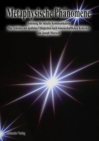 Buch Cover Metaphysische Phänomene