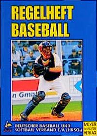 Buch Cover Regelheft Baseball