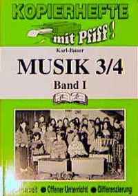 Buch Cover Musik 3./4. Jahrgangsstufe Band I