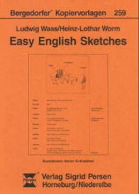 Buch Cover Easy English Sketches