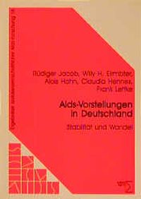 Buch Cover Aids-Vorstellungen in Deutschland