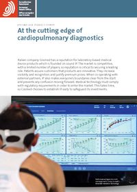 Buch Cover Cosmed: At the cutting edge of cardiopulmonary diagnostics