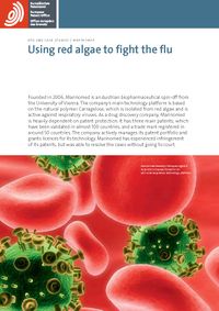 Buch Cover Marinomed: Using red algae to fight the flu