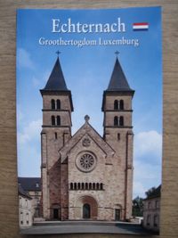 Buch Cover Echternach Groothertogdom Luxemburg