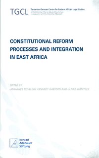 Buch Cover Constitutional Reform Processes and Integration in East Africa