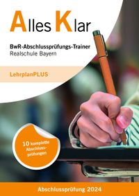 Buch Cover BwR-Abschlussprüfungs-Trainer Realschule Bayern Abschlussprüfung 2024