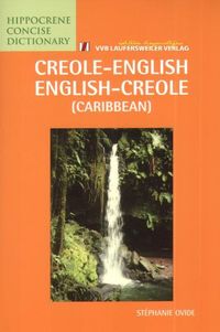 Buch Cover Englisch-Kreol Kreol-Englisch Wörterbuch /English-Creole Creole-English Dictionary