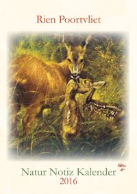 Buch Cover Notizkalender Rien Poortvliet 2016