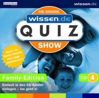 Buch Cover Die grosse wissen.de Quizshow - CDs