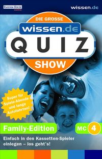 Buch Cover Die grosse wissen.de Quizshow - Toncassetten
