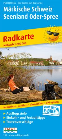 Buch Cover Märkische Schweiz, Seengebiet Oder-Spree