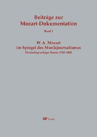 Buch Cover W. A. Mozart im Spiegel des Musikjournalismus