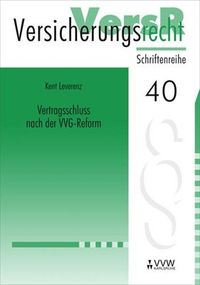 Buch Cover Vertragsschluss nach der VVG-Reform