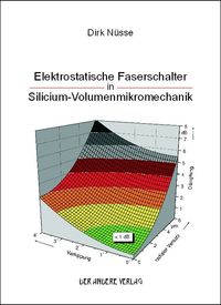 Buch Cover Elektrostatische Faserschalter in Silicium-Volumenmikromechanik
