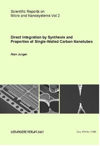 Buch Cover Direct Integration by Synthesis and Properties of Single-Walled Carbon Nanotubes
