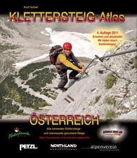 Buch Cover Klettersteig-Atlas Österreich