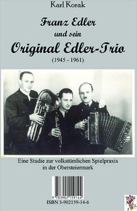 Buch Cover Franz Edler und sein Original Edler Trio