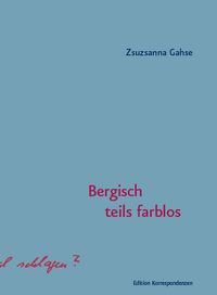 Buch Cover Bergisch teils farblos