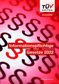 Buch Cover Informationspflichtige Gesetze 2022