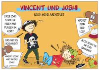 Buch Cover Vincent und Joshi - Mission: Rettet die Bienen