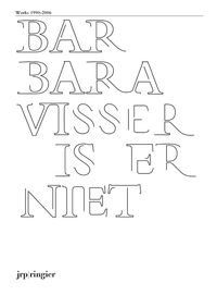 Buch Cover Barbara Visser is er niet, Works 1990-2006