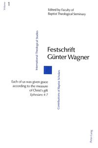 Buch Cover Festschrift Günter Wagner