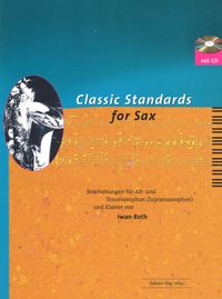 Buch Cover Classic Standards for Sax