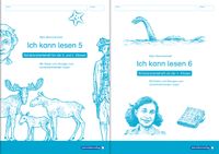 Buch Cover Ich kann lesen 5 und 6 - im Set - 2 Schülerarbeitshefte 3. und 4. Klasse