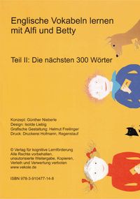 Buch Cover Englische Vokabeln lernen mit Alfi und Betty Teil II