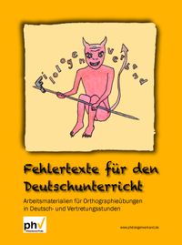 Buch Cover Fehlertexte für den Deutschunterricht