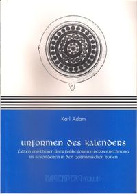 Buch Cover Urformen des Kalenders