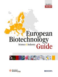 Buch Cover 10th European Biotechnology Science & Industry Guide 2020