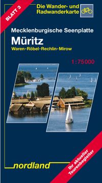 Buch Cover Mecklenburgische Seenplatte Blatt 3 - Müritz