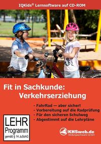 Buch Cover Fit in Sachkunde: Verkehrserziehung - (Windows 10 / 8 7 / Vista / XP)