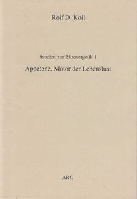 Buch Cover Appetenz, Motor der Lebenslust