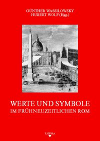 Buch Cover Werte und Symbole im frühneuzeitlichen Rom